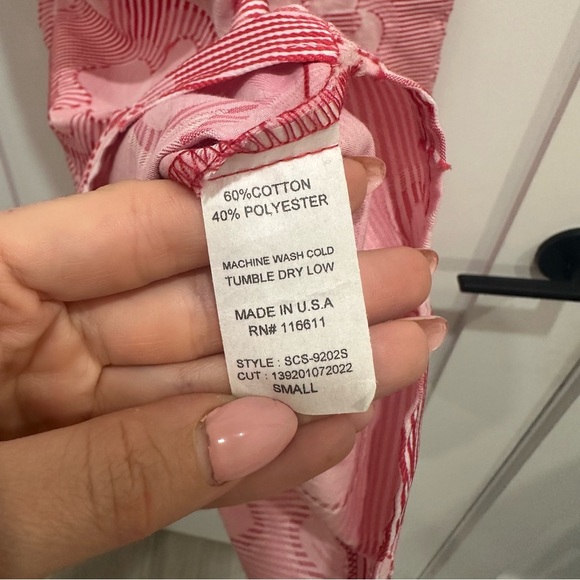 Self Contrast Salli Pink Floral Midi Skirt Small - Picture 10 of 10